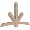 Ekena Millwork Alberta Smooth Timber Gable Bracket, Douglas Fir, 84"W x 49"H x 5 1/2"D x 5 1/2"F, 14/12 Pitch GBW084X49X0606ALB00SDF - alternate 2